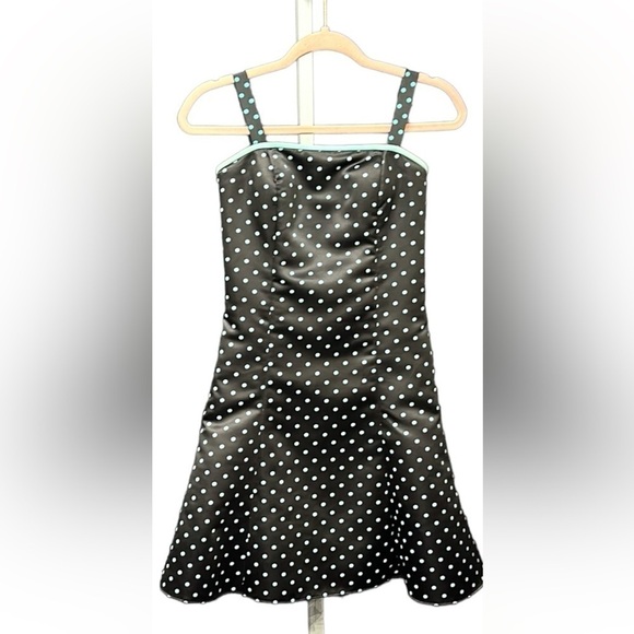 Jessica McClintock Dresses & Skirts - Jessica McClintock Polka Dot Dress - EC